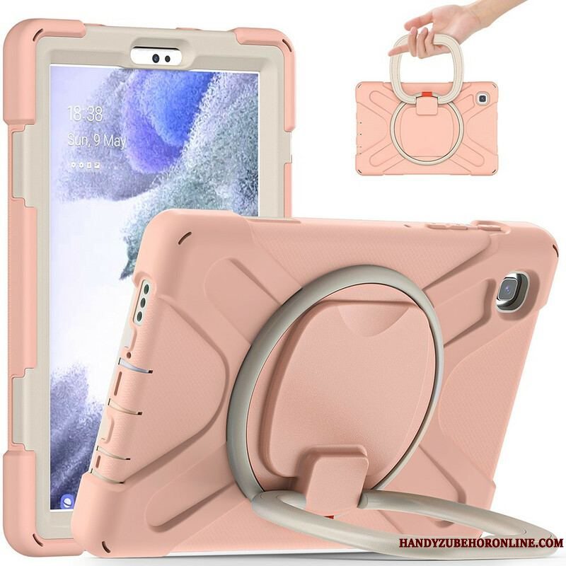 Cover Samsung Galaxy Tab A7 Lite Ultra Resistent Roterende Ring-støtte