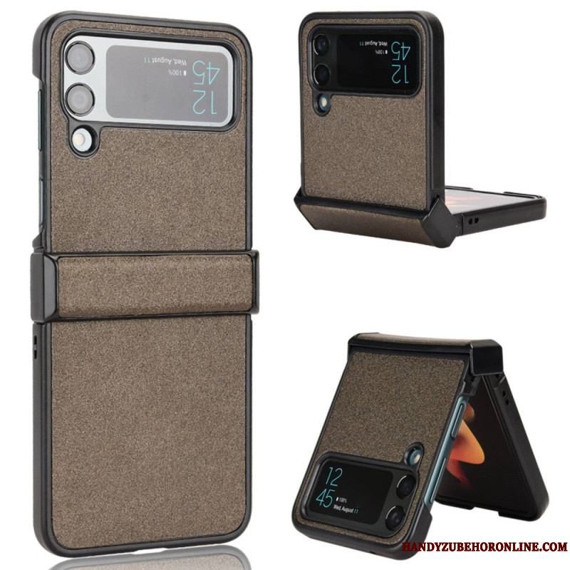 Cover Samsung Galaxy Z Flip 4 Flip Cover Mat Effekt Tekstur