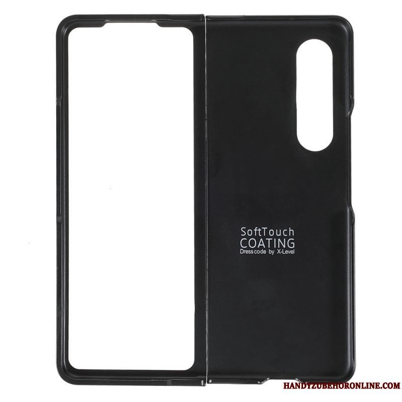 Cover Samsung Galaxy Z Fold 3 5G X-level Carbon Fiber