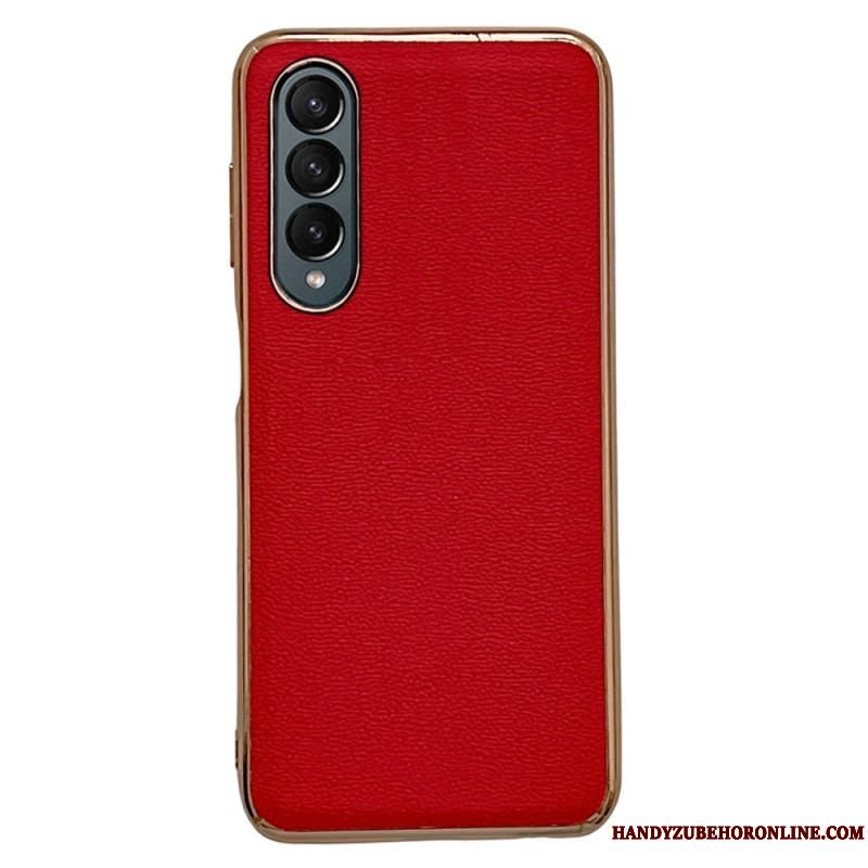 Cover Samsung Galaxy Z Fold 4 Imiteret Kalveskind