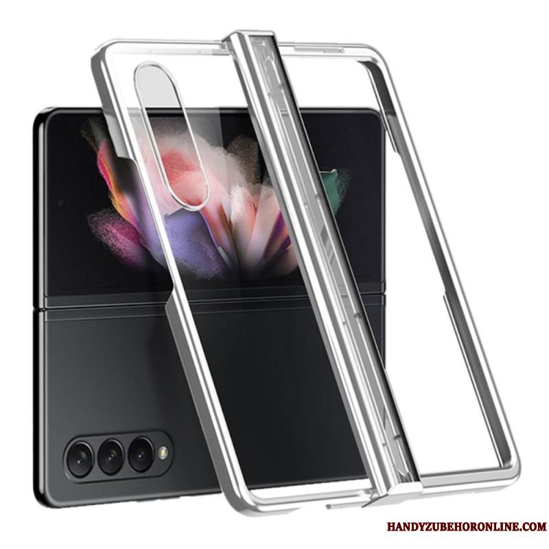 Cover Samsung Galaxy Z Fold 4 Klar Metallisk Hængslet