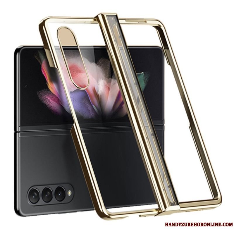 Cover Samsung Galaxy Z Fold 4 Klar Metallisk Hængslet