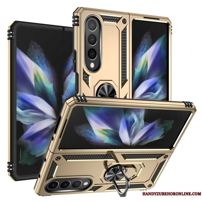 Cover Samsung Galaxy Z Fold 4 Militær Klasse Med Ring