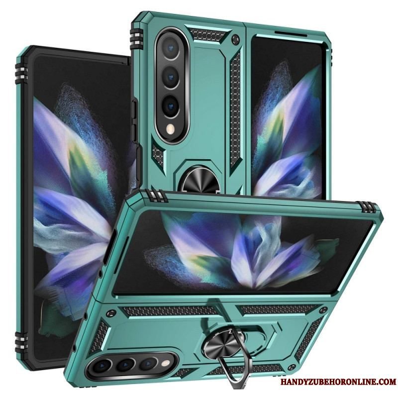 Cover Samsung Galaxy Z Fold 4 Militær Klasse Med Ring