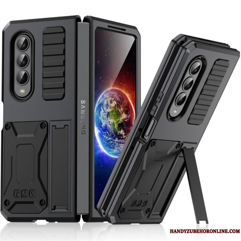 Cover Samsung Galaxy Z Fold 4 Ultra-resistente Tredobbelte Materialer