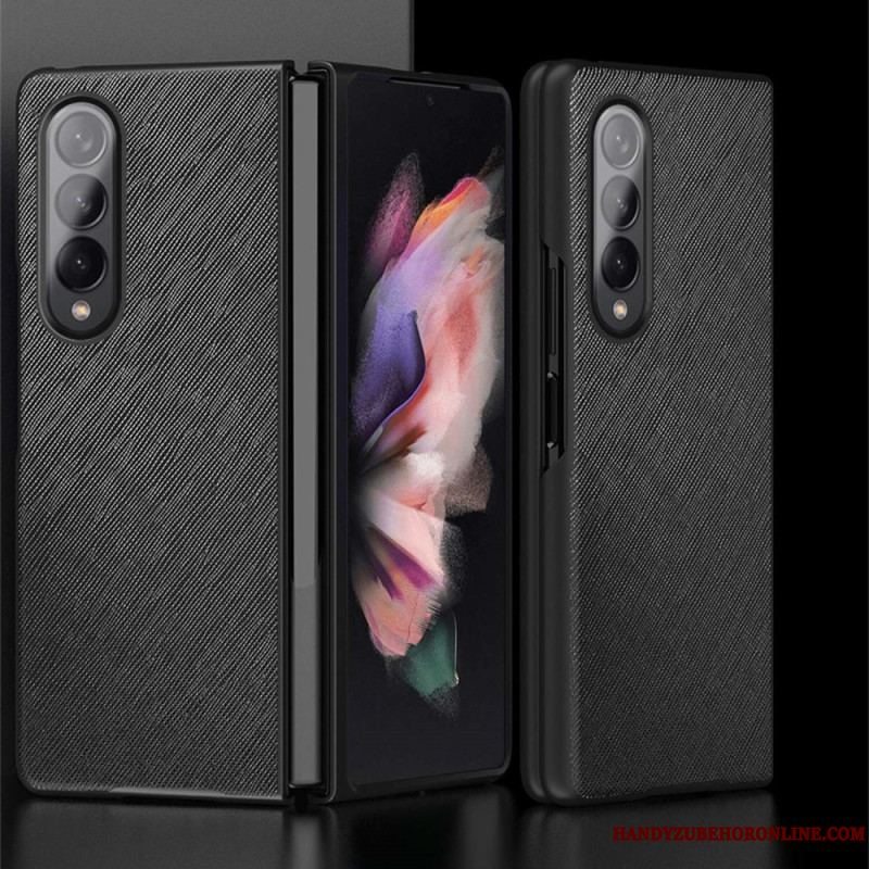 Cover Samsung Galaxy Z Fold 4 Vævet Tekstur