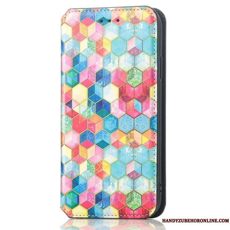 Cover Sony Xperia 1 IV Flip Cover Caseneo Rfid Design