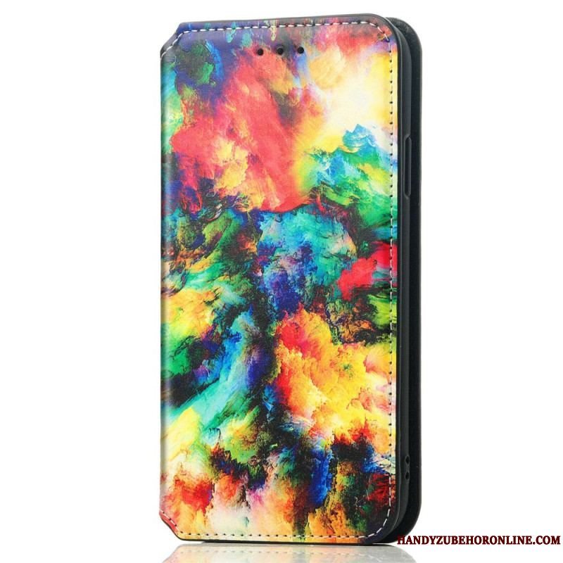 Cover Sony Xperia 1 IV Flip Cover Caseneo Rfid Design