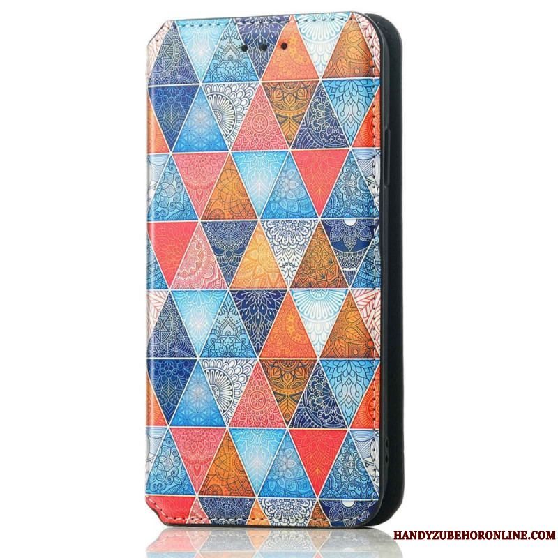 Cover Sony Xperia 1 IV Flip Cover Caseneo Rfid Design