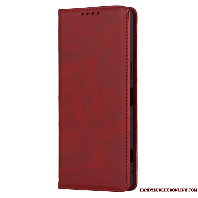 Cover Sony Xperia 1 IV Flip Cover Klassisk Stil