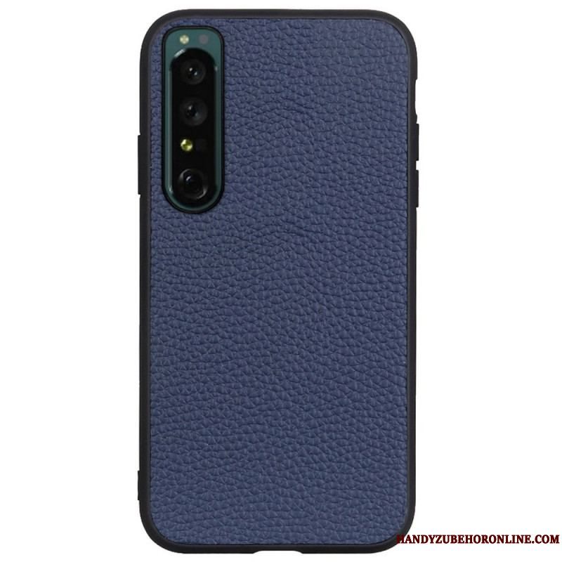 Cover Sony Xperia 1 IV Hybrid Ægte Læder