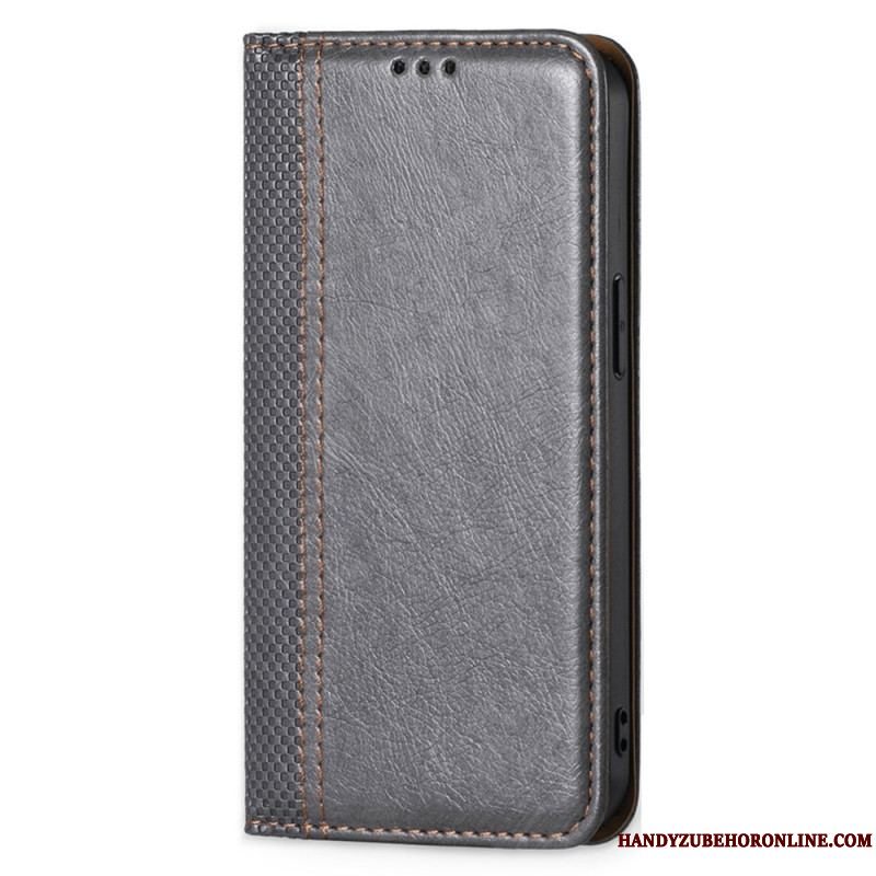 Cover Sony Xperia 10 IV Flip Cover Vintage Kunstlæder