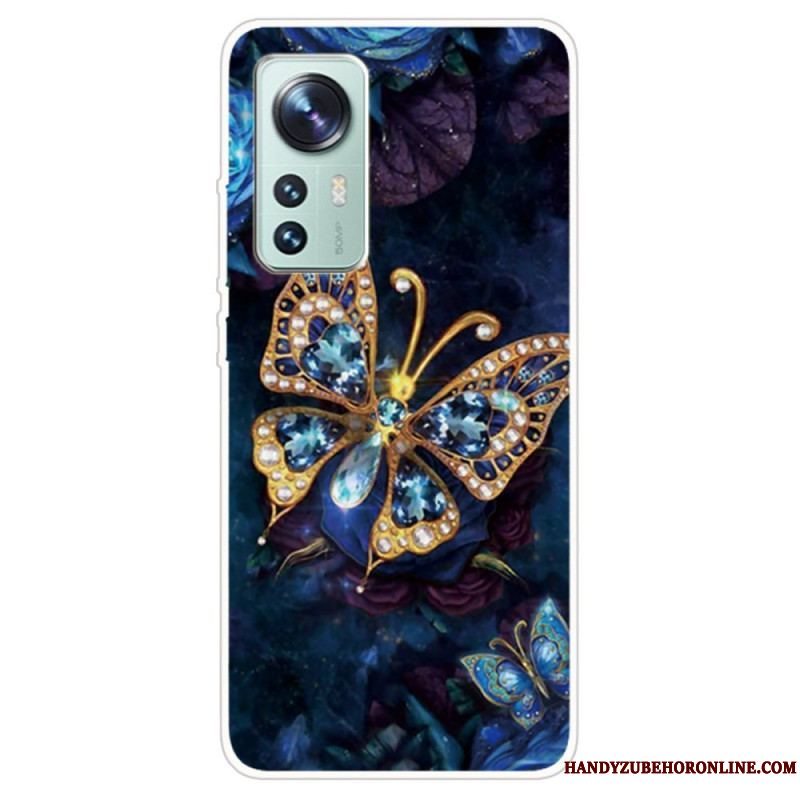 Cover Xiaomi 12 / 12X Enchanted Butterfly Silikone