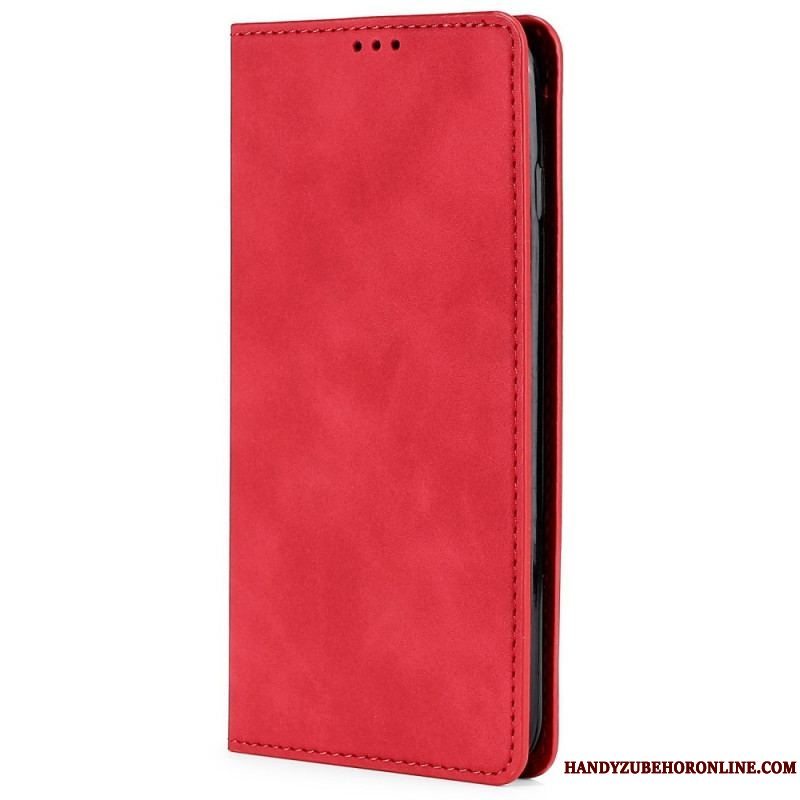 Cover Xiaomi 12T / 12T Pro Flip Cover Elegance I Imiteret Læder