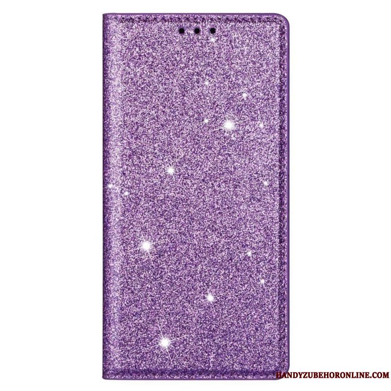 Cover Xiaomi 13 Flip Cover Sequin Stil