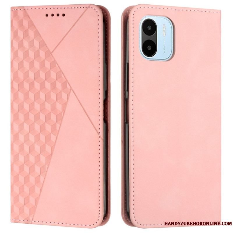 Cover Xiaomi Redmi A1 Flip Cover Cubic Style Skin-touch