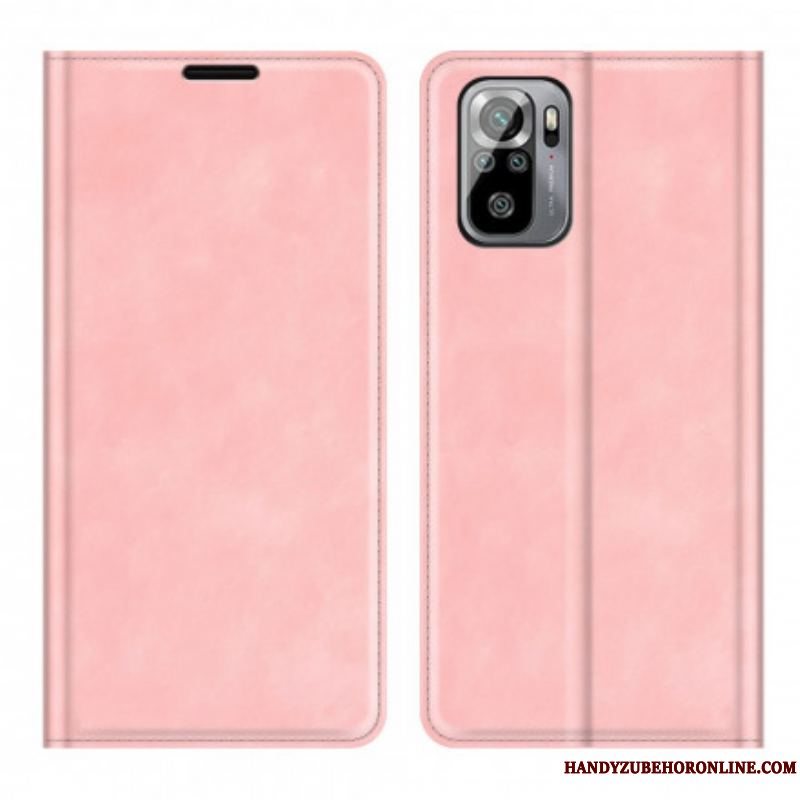 Cover Xiaomi Redmi Note 10 / 10S Flip Cover Hudberøring