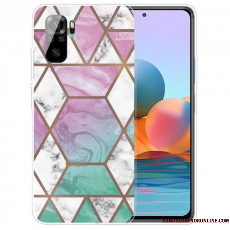 Cover Xiaomi Redmi Note 10 / 10S Marmor Mønster