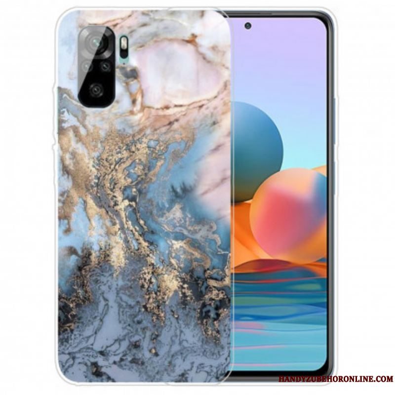 Cover Xiaomi Redmi Note 10 / 10S Marmor Mønster