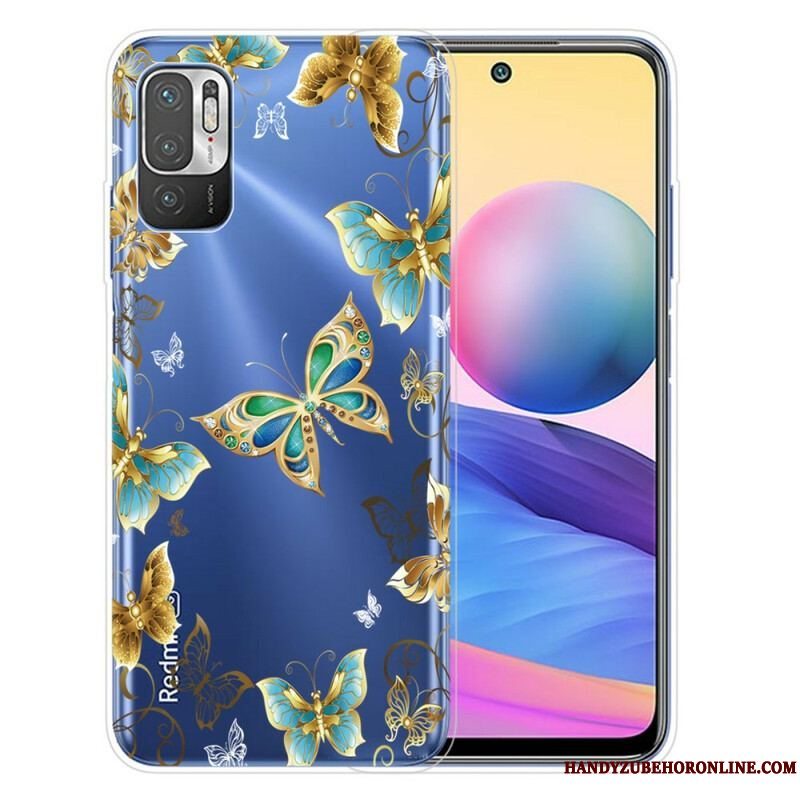 Cover Xiaomi Redmi Note 10 5G Design Sommerfugle