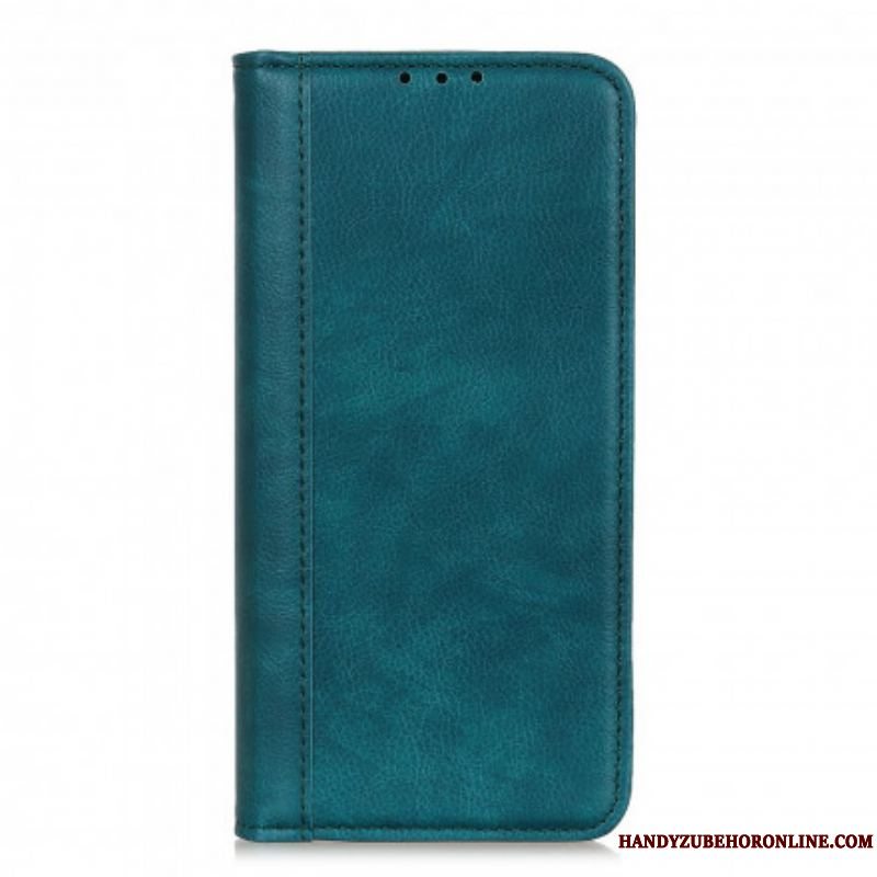 Cover Xiaomi Redmi Note 10 Pro Flip Cover Lychee Split Læder