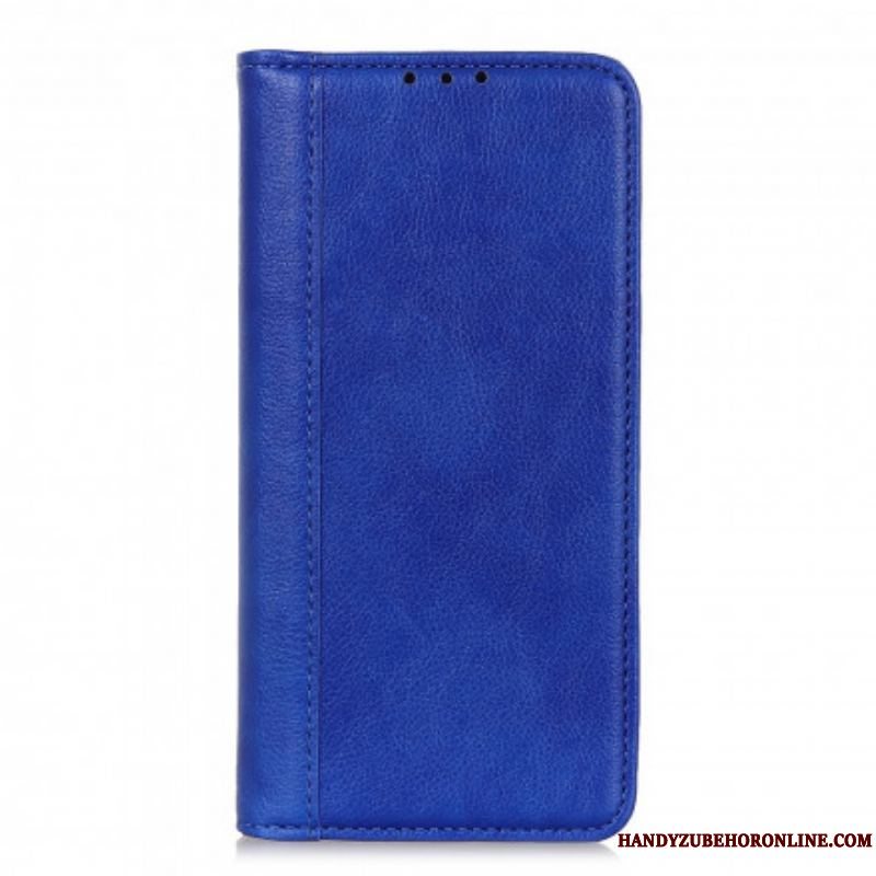 Cover Xiaomi Redmi Note 10 Pro Flip Cover Lychee Split Læder