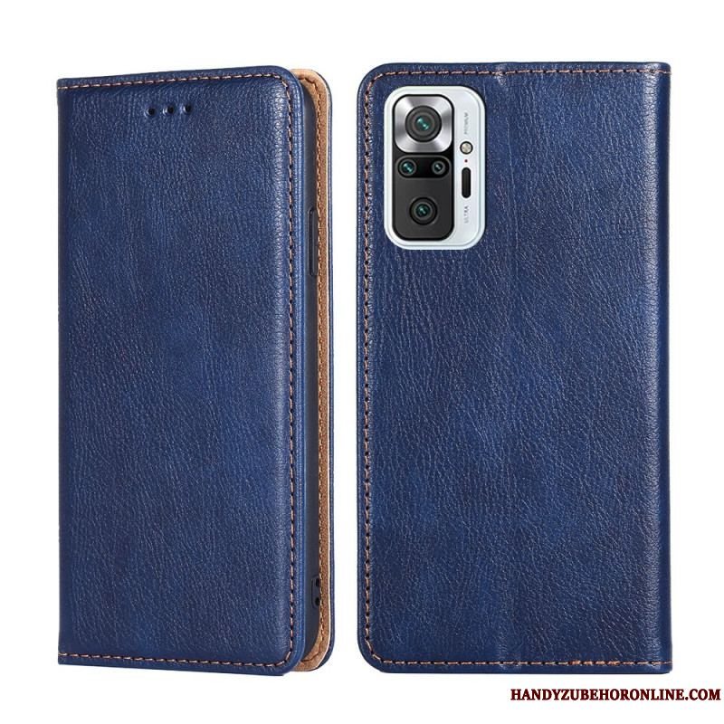 Cover Xiaomi Redmi Note 10 Pro Flip Cover Vintage Læder Stil