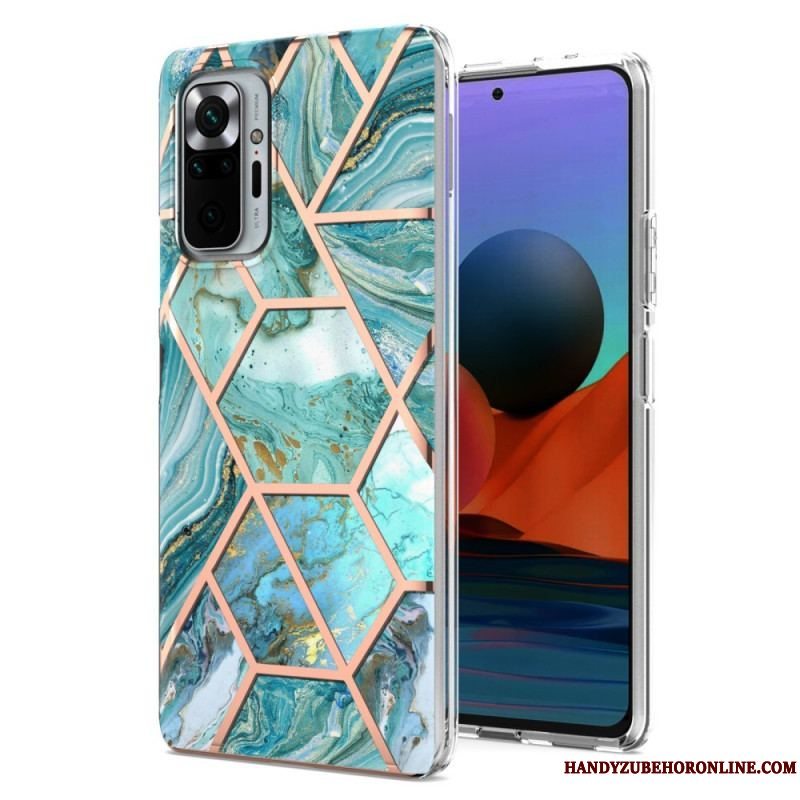 Cover Xiaomi Redmi Note 10 Pro Intens Geometri Marmor