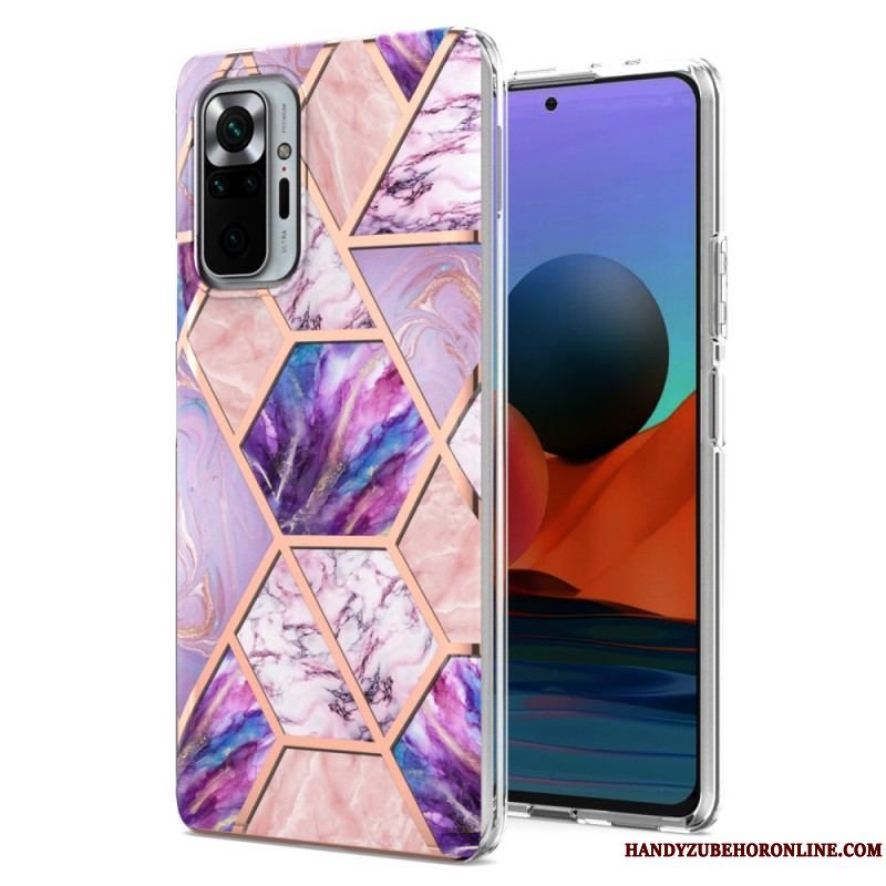 Cover Xiaomi Redmi Note 10 Pro Intens Geometri Marmor