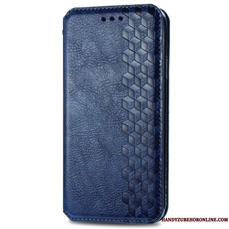 Cover Xiaomi Redmi Note 11 / 11S Flip Cover Diamanttekstur I Lædereffekt