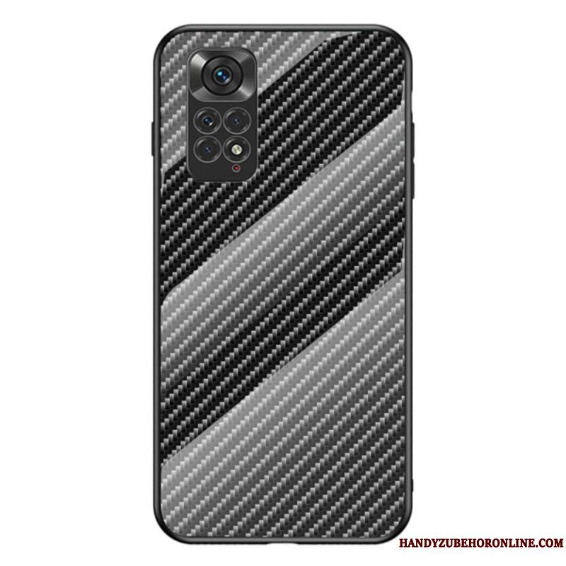 Cover Xiaomi Redmi Note 11 / 11S Kulfiber Hærdet Glas