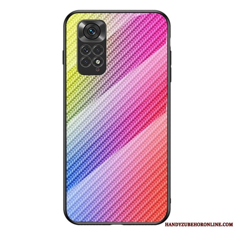 Cover Xiaomi Redmi Note 11 / 11S Kulfiber Hærdet Glas