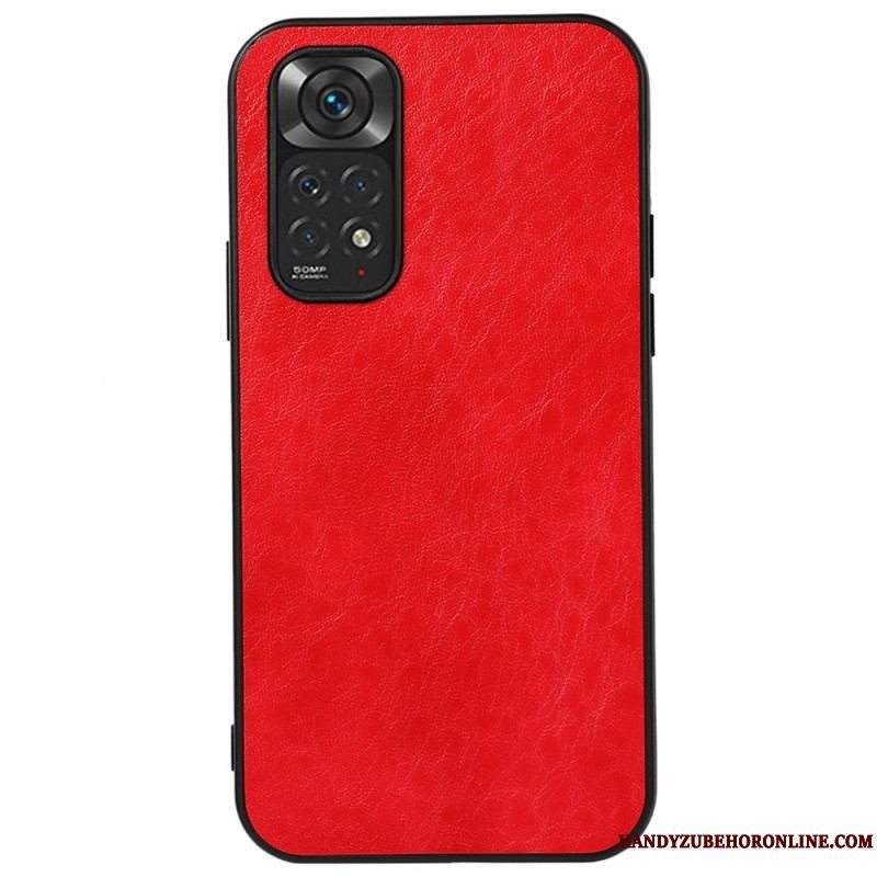 Cover Xiaomi Redmi Note 11 / 11S Tekstureret Kunstlæder