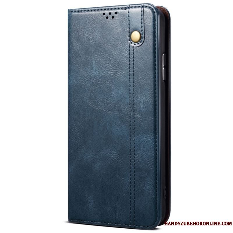 Cover Xiaomi Redmi Note 11 Pro / 11 Pro 5G Flip Cover Voksbehandlet Kunstlæder