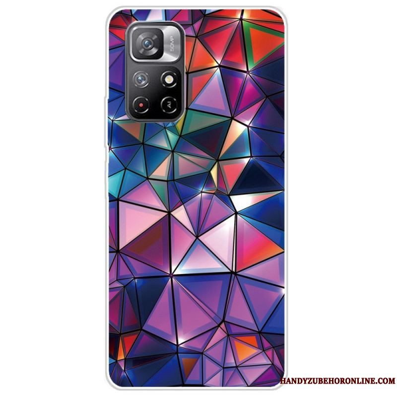 Cover Xiaomi Redmi Note 11 Pro Plus 5G Fleksibel Geometri