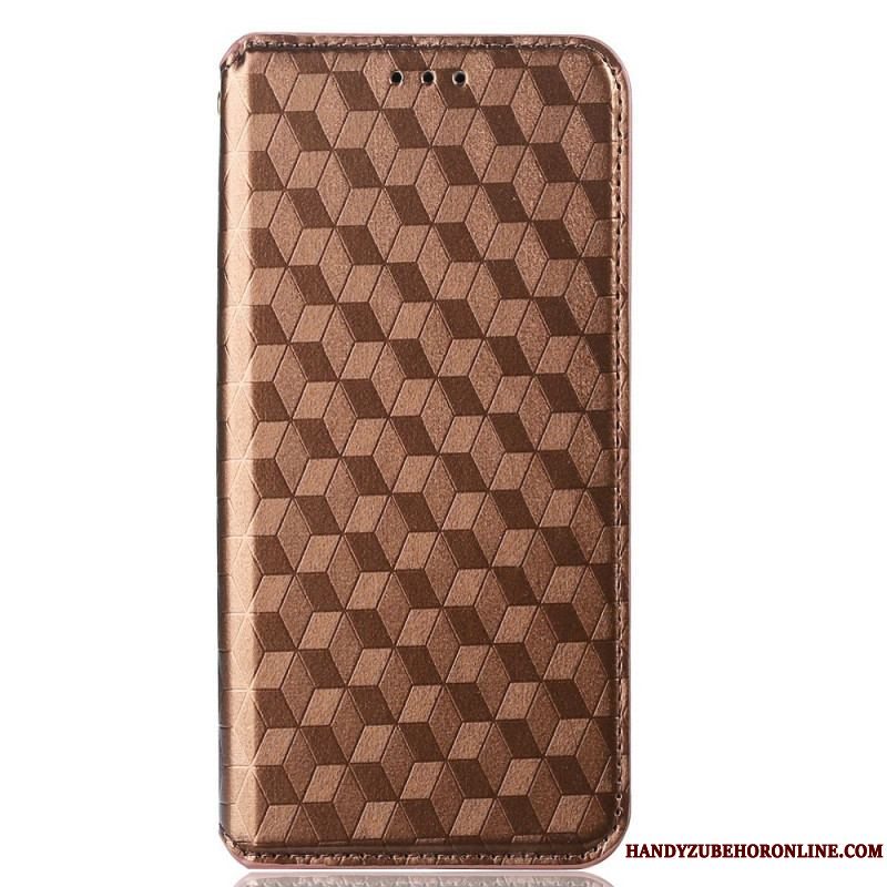 Cover Xiaomi Redmi Note 11 Pro Plus 5G Flip Cover Lædereffekt 3d-tekstur