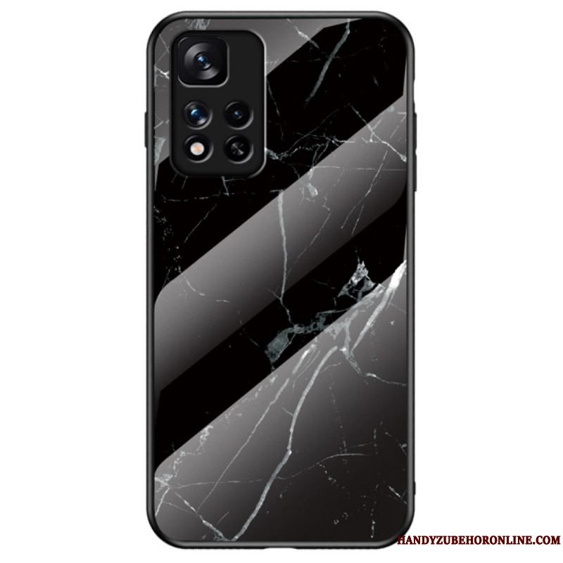 Cover Xiaomi Redmi Note 11 Pro Plus 5G Marmorfarver Hærdet Glas