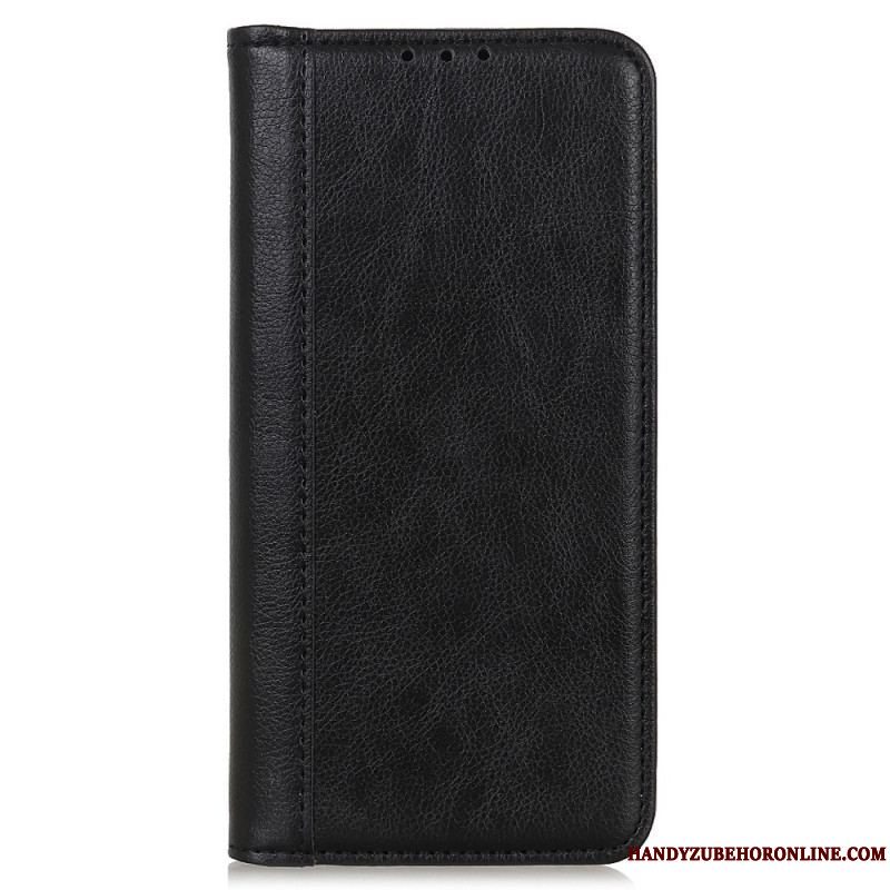 Cover Xiaomi Redmi Note 12 4G Flip Cover Vintage Split Læder