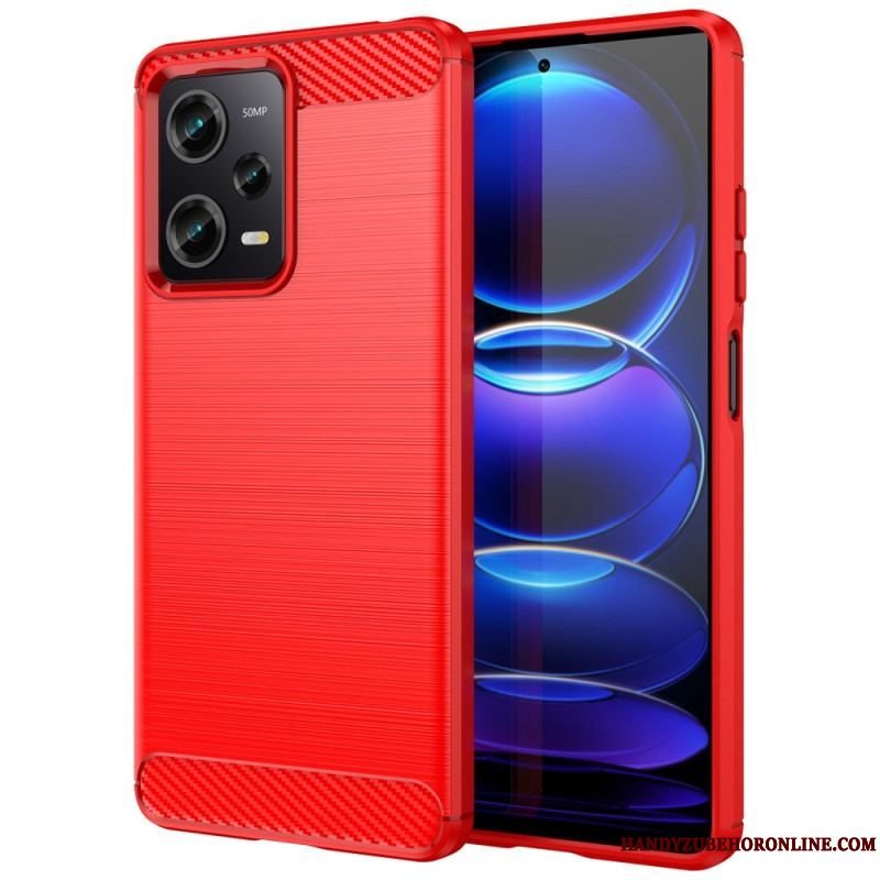 Cover Xiaomi Redmi Note 12 Pro Børstet Kulfiber