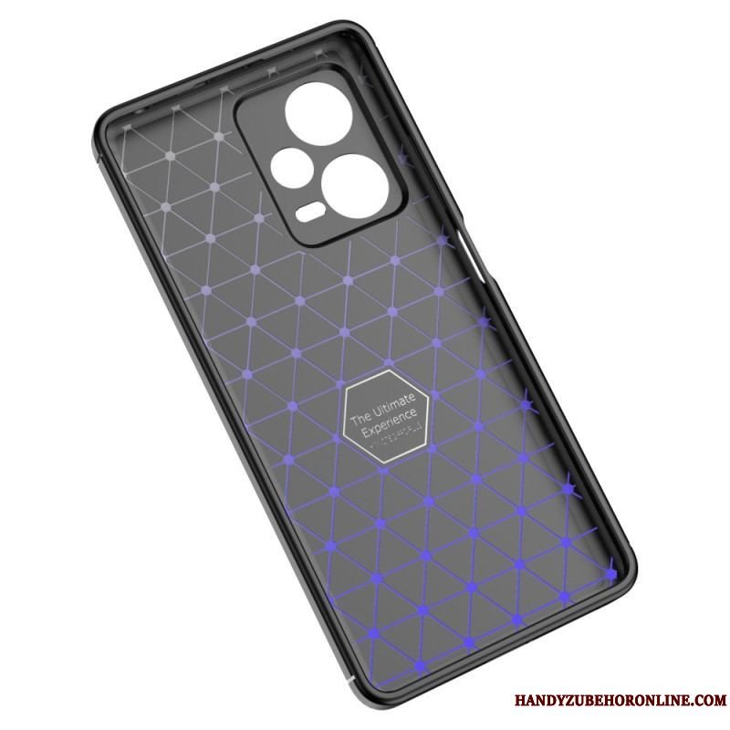 Cover Xiaomi Redmi Note 12 Pro Dobbelt Linje Litchi Læder Effekt