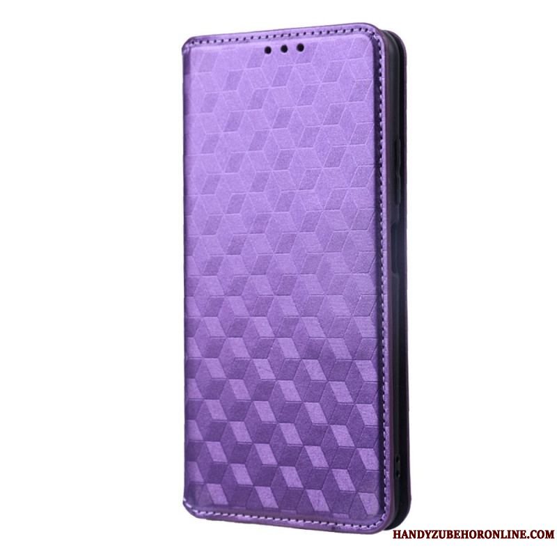 Cover Xiaomi Redmi Note 12 Pro Flip Cover 3d Mønster