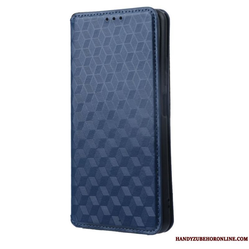 Cover Xiaomi Redmi Note 12 Pro Flip Cover 3d Mønster