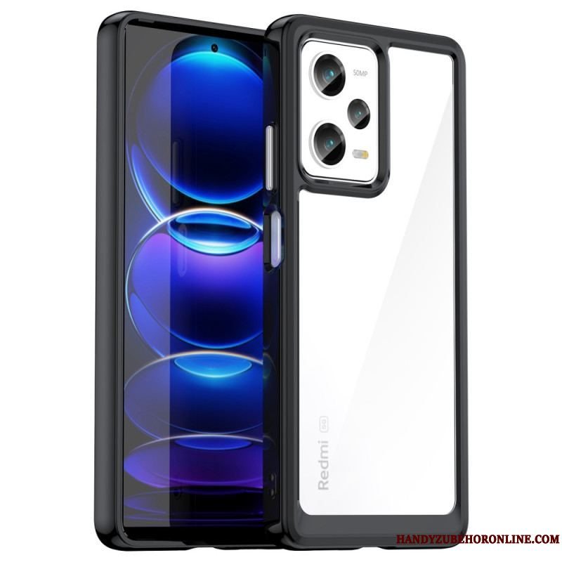 Cover Xiaomi Redmi Note 12 Pro Gennemsigtig Farve