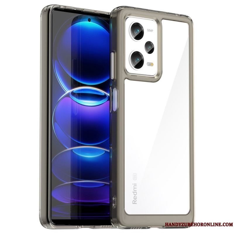 Cover Xiaomi Redmi Note 12 Pro Gennemsigtig Farve