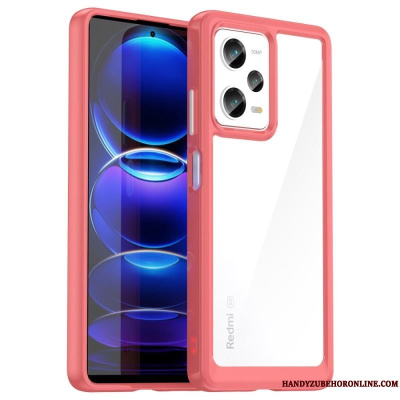 Cover Xiaomi Redmi Note 12 Pro Gennemsigtig Farve