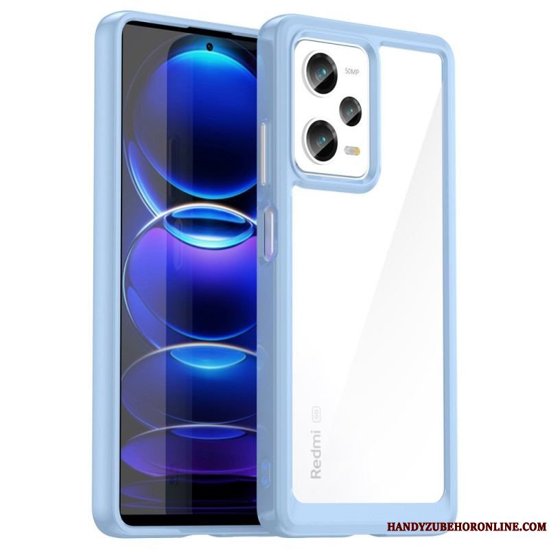 Cover Xiaomi Redmi Note 12 Pro Gennemsigtig Farve