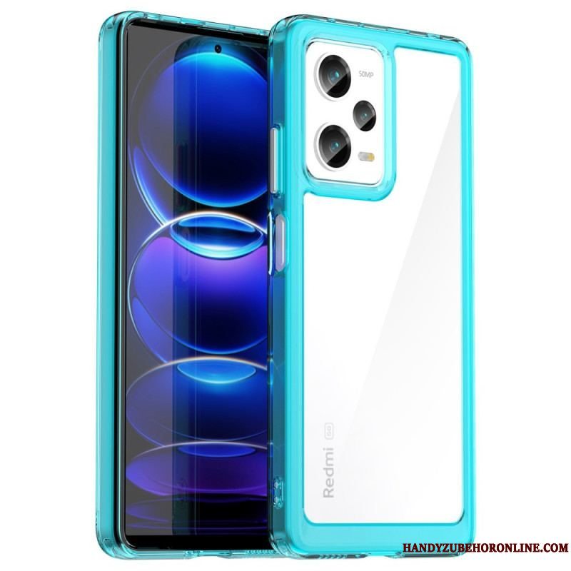 Cover Xiaomi Redmi Note 12 Pro Gennemsigtig Farve