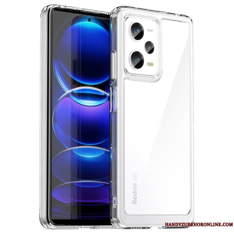 Cover Xiaomi Redmi Note 12 Pro Gennemsigtig Farve