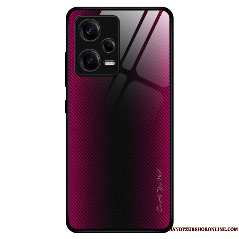 Cover Xiaomi Redmi Note 12 Pro Kulfiber Hærdet Glas