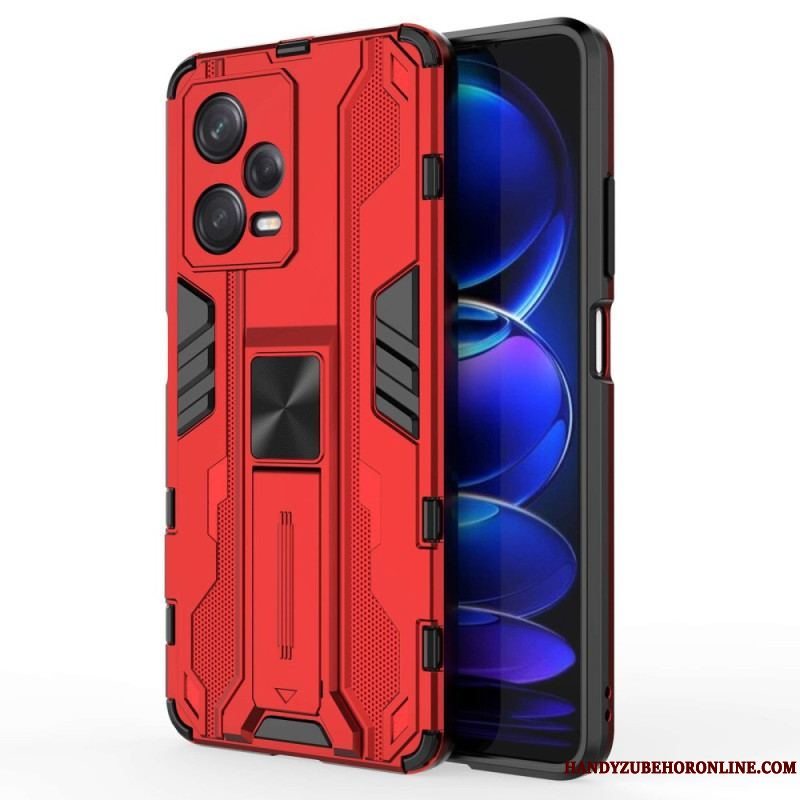 Cover Xiaomi Redmi Note 12 Pro Lodret Og Vandret Aftagelig Støtte